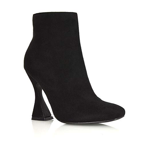 Black Faux Suede