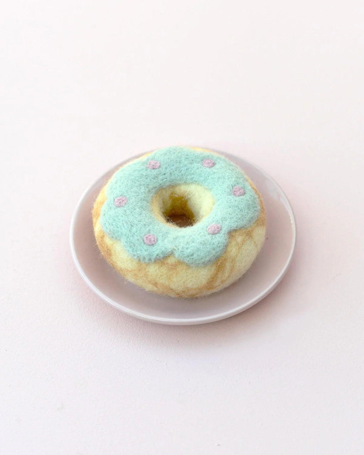 Colorful Pastel Donuts Felt Play Food Set - 12PCS Pretend Play Donut Toys for Kids, Toddlers & Preschoolers - Perfect for Tea Parties, Kitchen Role Play & Early Learning Activities
