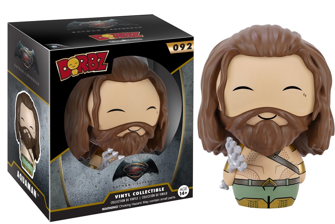 Funko Dorbz Batman vs Superman Aquaman Collectible Action Figure - DC Comics Superhero Toy for Display & Gifts