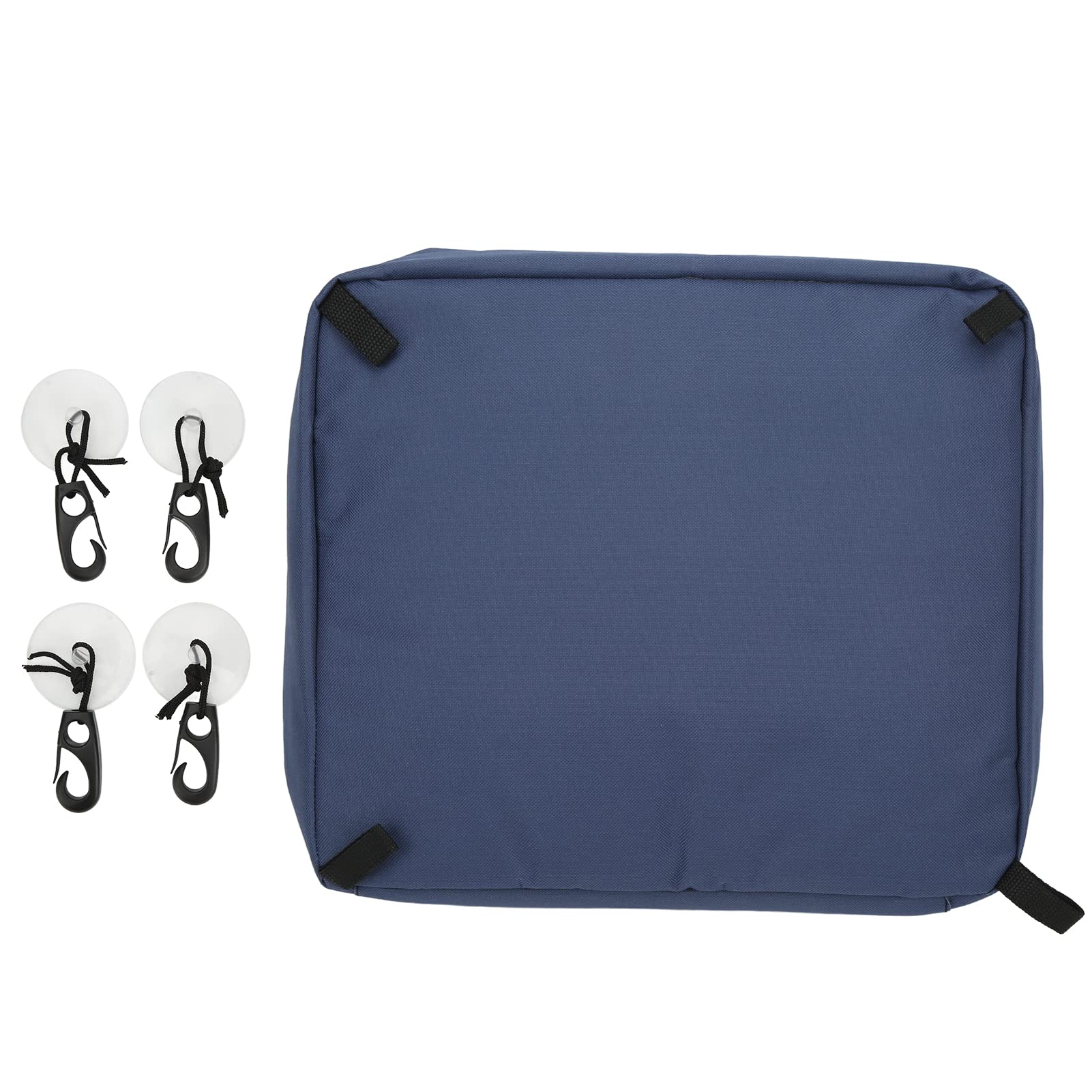Speedboat Cooler Bag - Waterproof Lightweight Surf Cooler Bag with 4 Suction Cups, 600D Oxford Cloth for Outdoor Sports, Surfing, Beach Trips, and Picnics (Blue)