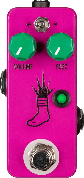 JHS Mini Foot Fuzz V2 Guitar Effects Pedal - Vintage Fuzz Tone for Electric Guitar, Bass & Studio Recording | Perfect for Rock, Blues & Indie Music Performances