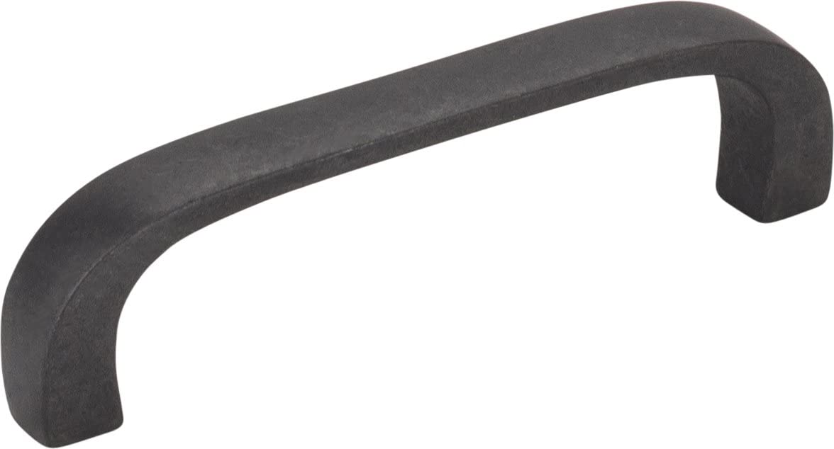 Elements 984-3DACM Slade Collection Pull - Gun Metal Cabinet Handle for Kitchen, Bathroom & Furniture (Set of 10) - Modern Hardware for Drawers & Cabinets