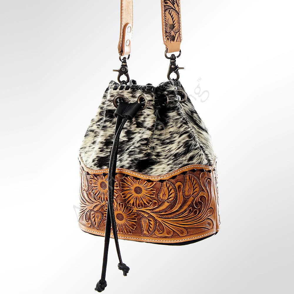American Darling Black and White Drawstring Bag - Stylish & Versatile Tote for Women | Perfect for Gym, Beach, Shopping & Travel Accessories
