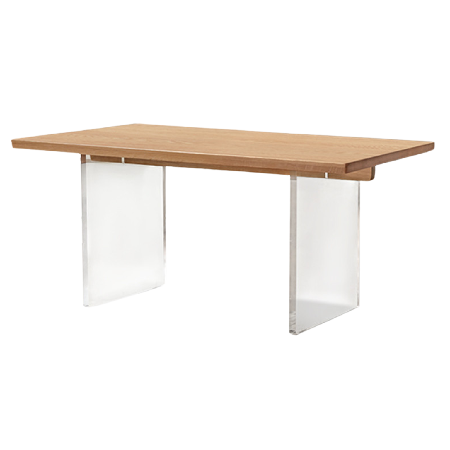 70.8x35.4x29.5 inch / 180x90x75 cm / Natural Wood Color / Oak Suspended dining table