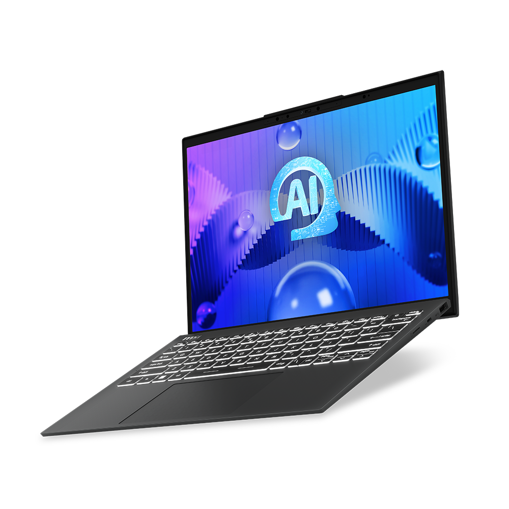 MSI Prestige 13 AI Evo A1MG-029US Ultra Thin Business Laptop - Intel Core i7, 16GB RAM, 1TB SSD, Windows 11 Pro | Perfect for Remote Work, Office Productivity & Business Travel