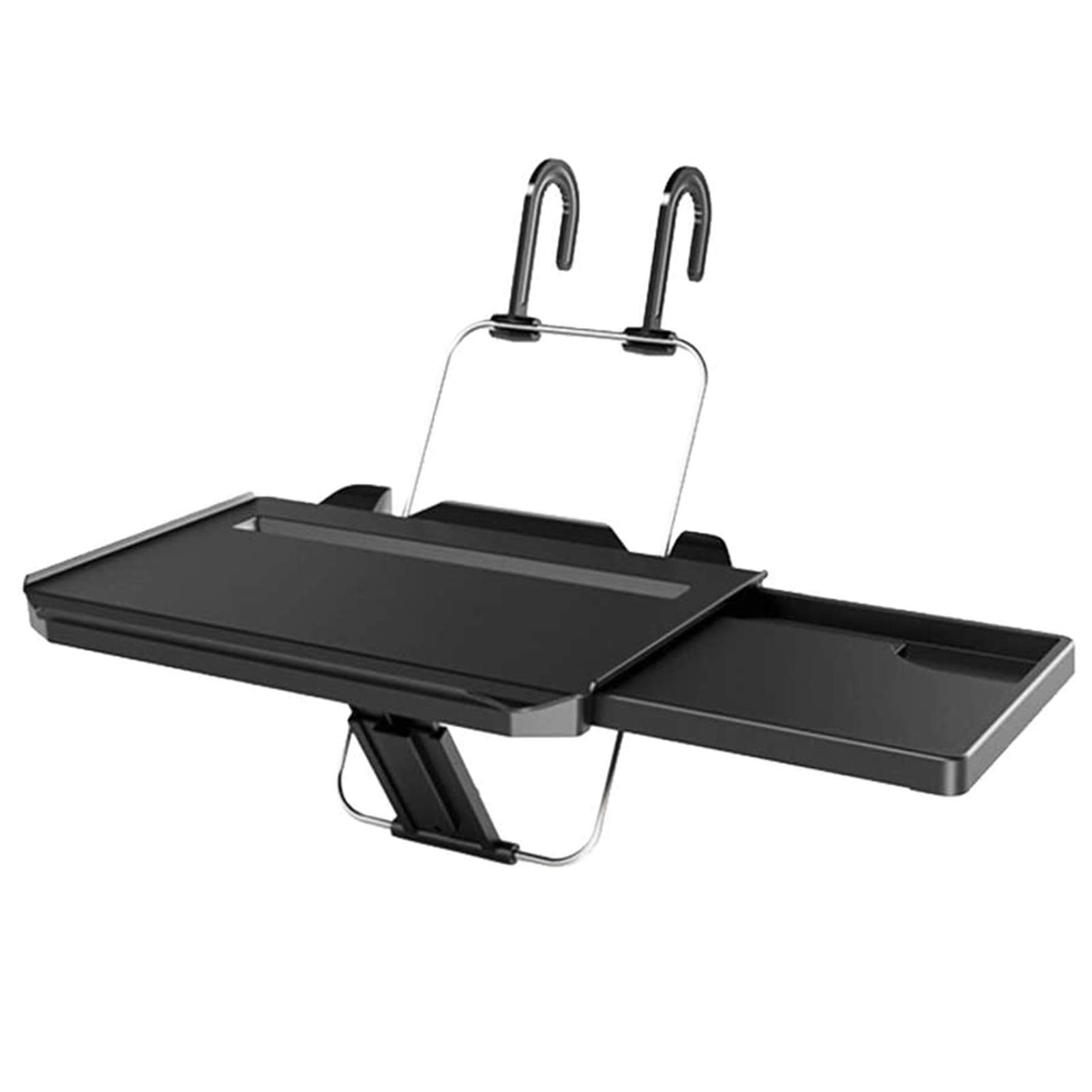 **GoolRC Universal Car Steering Wheel Tray - Portable Laptop & Tablet Desk for Working, Writing, Eating - Travel-Friendly Headrest Tray for Cars, SUVs, Trucks - Perfect for Road Trips, Commuting & Office on the Go**