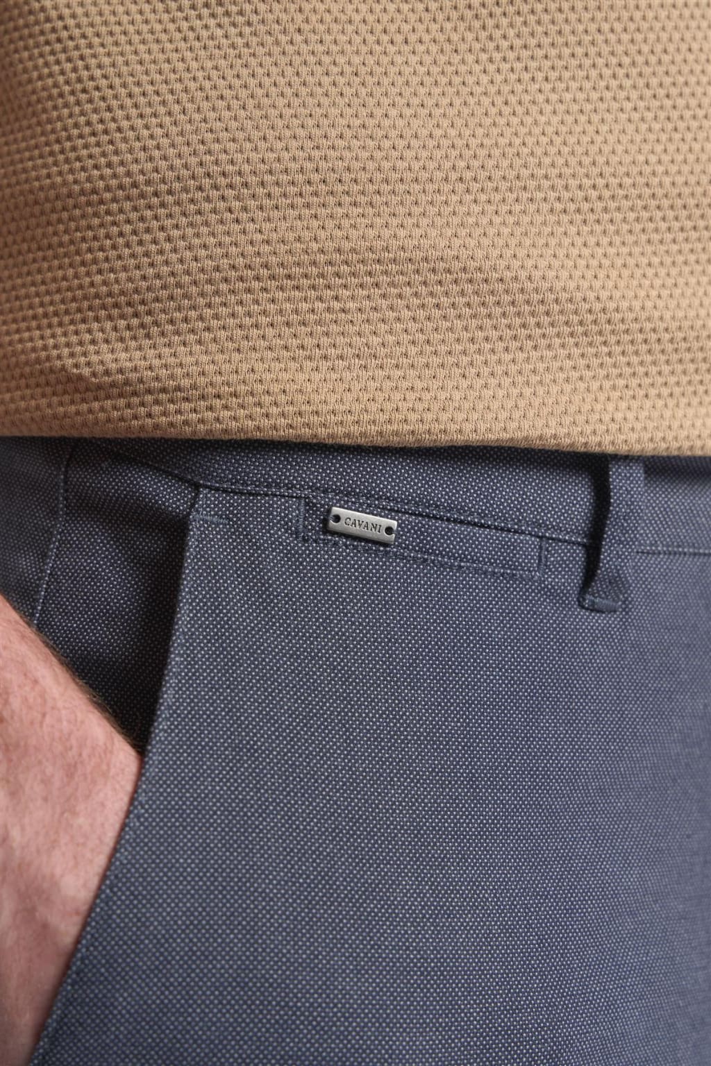 Cavani Men's Dakota Storm Chino Pants - Comfortable Stretch Dress Pants for Business Casual & Office Wear - Perfect for Work, Travel & Everyday Use