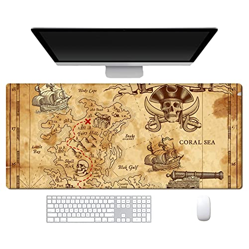 Skull Pirate Map