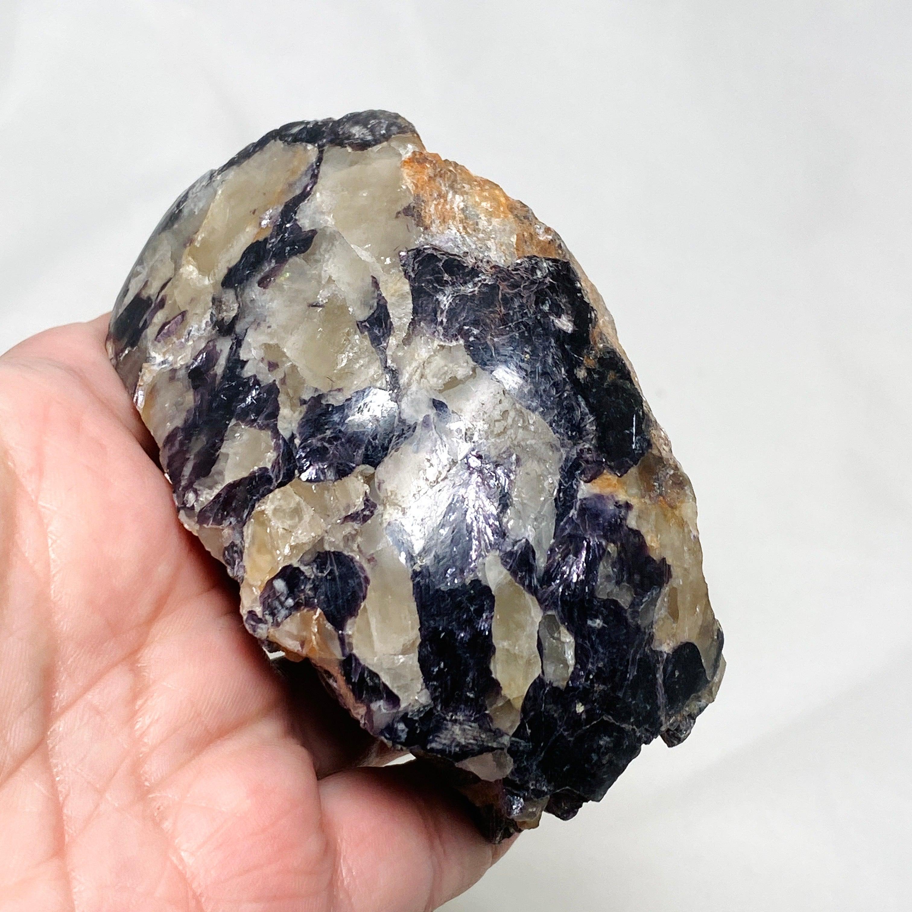 Silver Leaf Lepidolite CR3651 - Natural Healing Crystal for Stress Relief, Anxiety & Emotional Balance | Perfect for Meditation, Home Decor & Spiritual Gifts