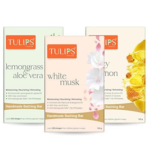 Honey & Lemon, Lemongrass & Aloe Vera, White Musk