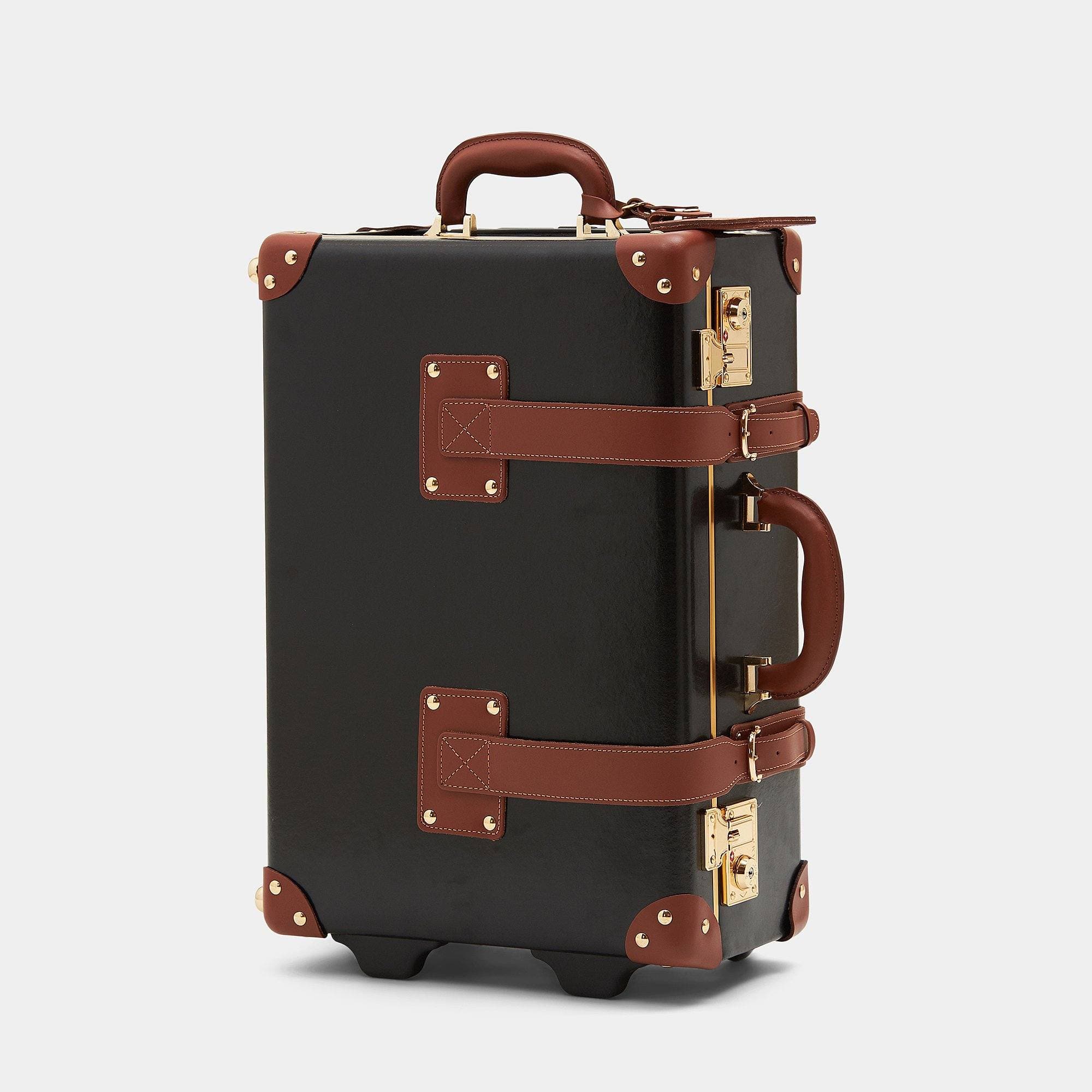 The Diplomat Black Carry-On Luggage - Lightweight & Durable Suitcase for Business Travel & Weekend Getaways