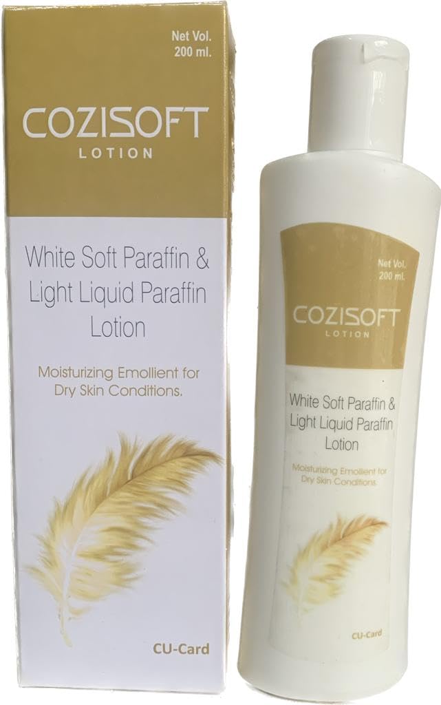 COZISOFT Moisturizing Lotion 200ml - Hydrating Body & Hand Cream for Dry Skin - Perfect for Daily Use at Home, Office, and Travel