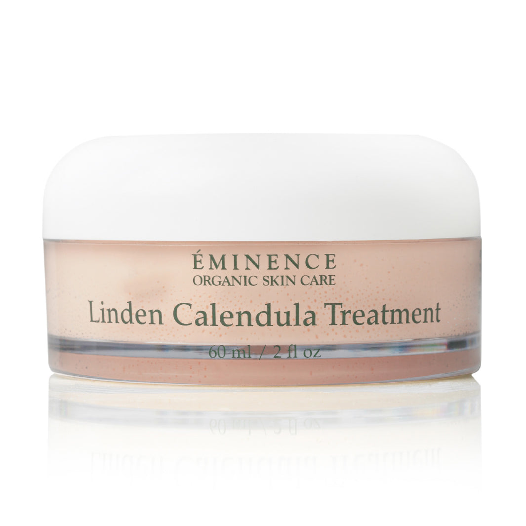 Eminence Organics Linden Calendula Treatment - Soothing Facial Cream for Dry & Sensitive Skin | Perfect for Daily Skincare Routine & Post-Procedure Care