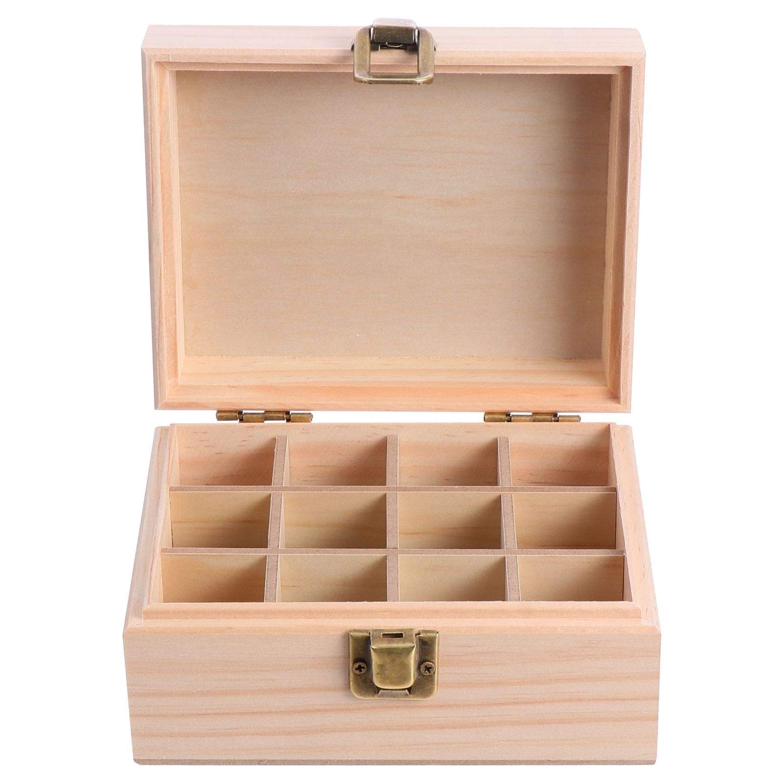 KESYOO Essential Oil Storage Box - Aromatherapy Bottle Organizer & Carrying Case for Travel - Perfect for Home, Spa, and Yoga Essential Oil Bottle Container