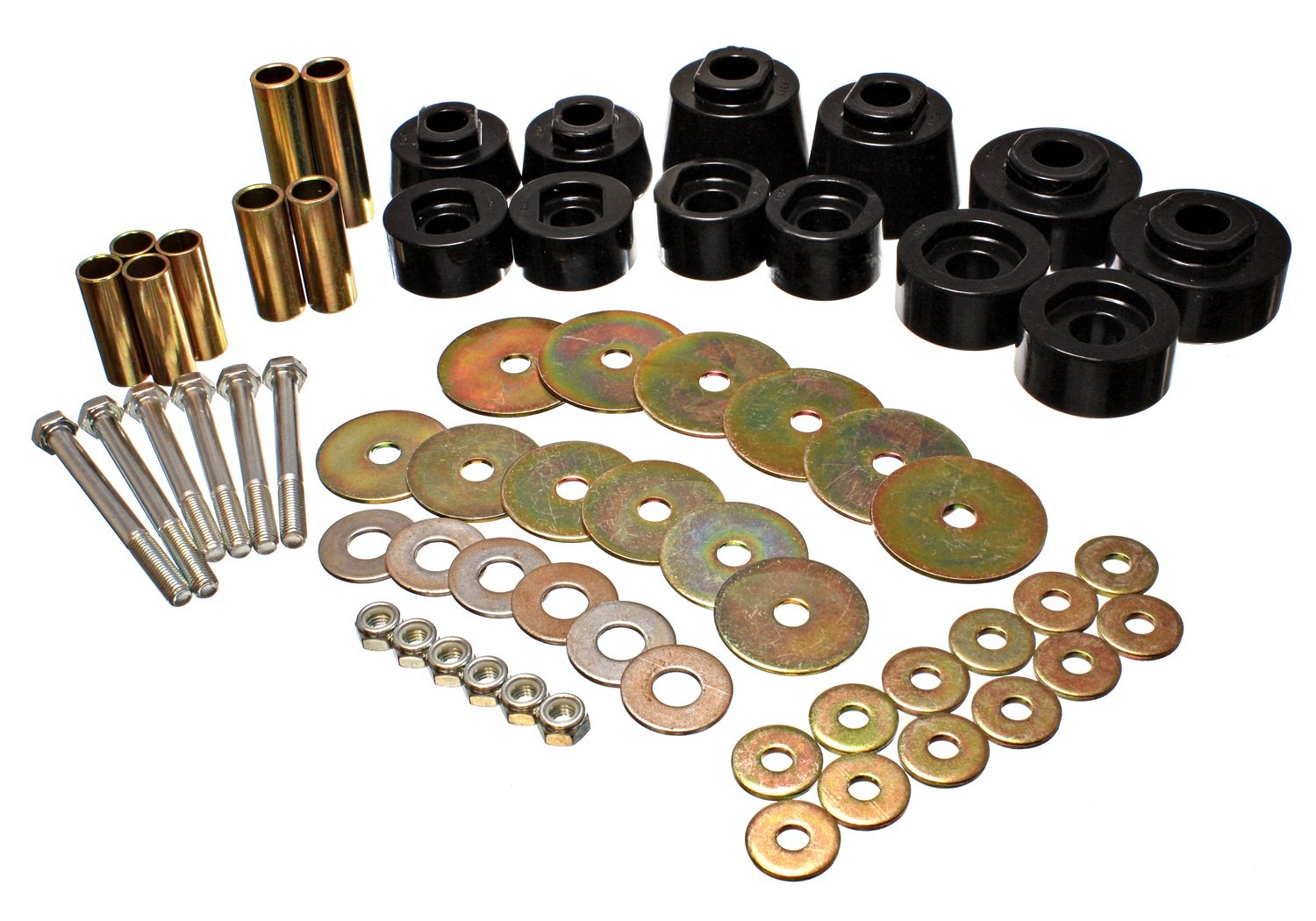 Energy Suspension 4.4117G Performance Polyurethane Bushing Kit - Improve Handling & Reduce Vibration for Cars, Trucks & SUVs - Perfect for Off-Roading, Racing & Daily Driving