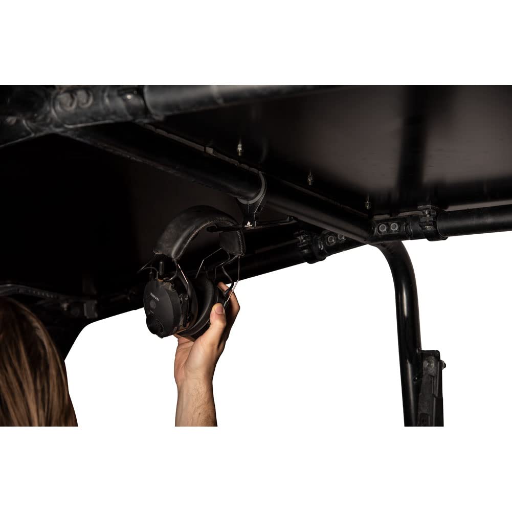 Tusk Off-Road UTV Headset Hanger for Polaris General XP 1000 Deluxe Ride Command Edition (2022 Model) - Perfect for Off-Road Adventures, Hunting & Trail Riding Accessories