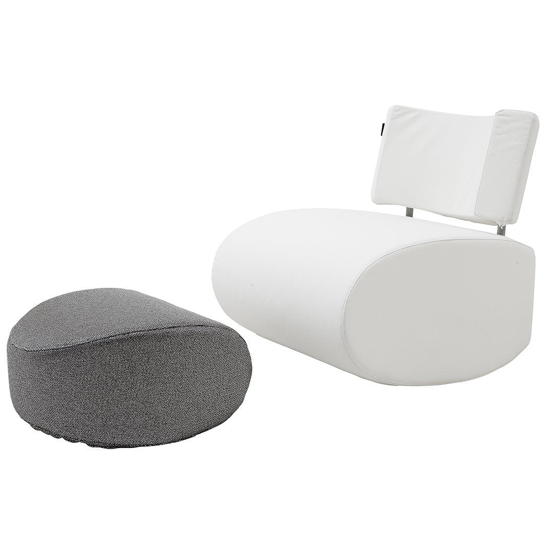 Engelbrechtsen Apollo Chair - Modern Lounge Chair with Softline Fabric for Living Room, Patio, or Office Relaxation | Comfortable & Stylish Seating Solution