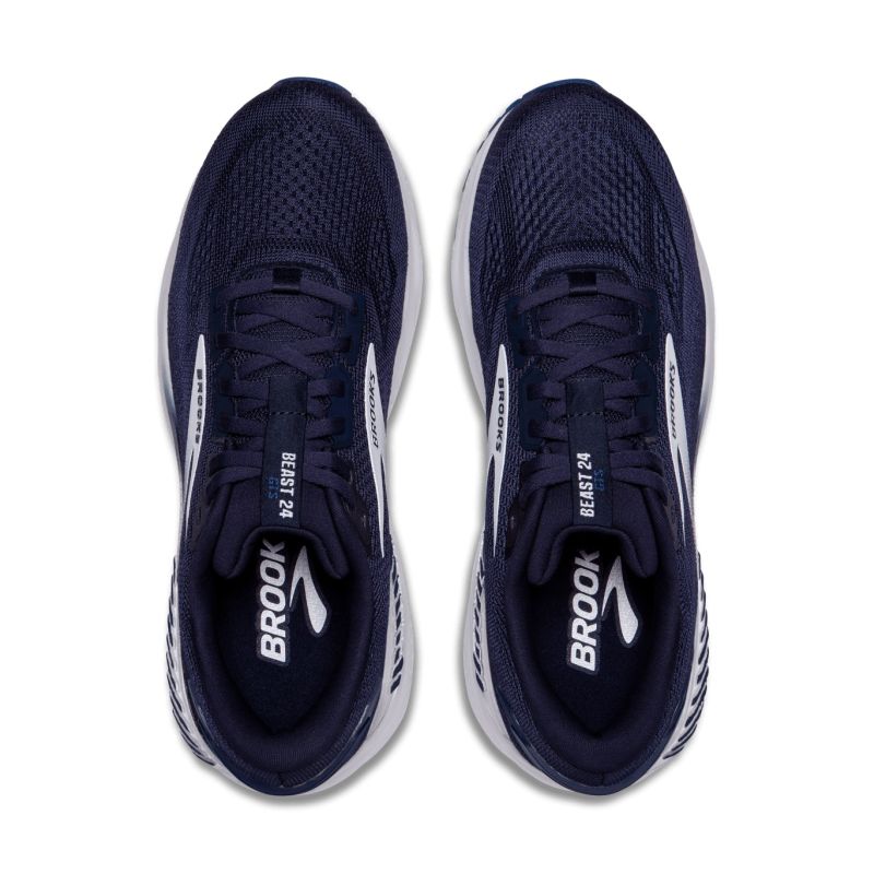Brooks Beast GTS 24 4E Extra Wide Men's Running Shoes for Flat Feet - Supportive Stability Athletic Shoes for Overpronation & High Arches - Perfect for Jogging, Gym Workouts & Daily Walking
