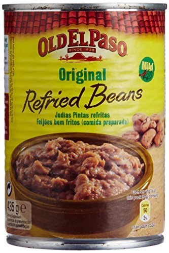Old El Paso Refried Beans 435g - Mexican Food Pantry Staple for Tacos & Burritos