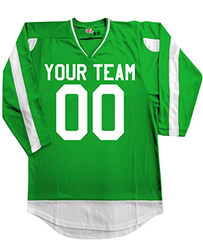 Kelly Green and White Contrast Trim
