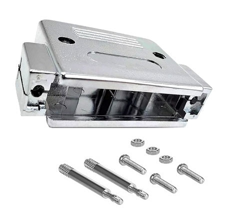 DB50 Female Crimp Type Unshielded Plastic Hood Connector - High-Quality Electrical Terminals for Industrial Equipment & Automotive Wiring Applications