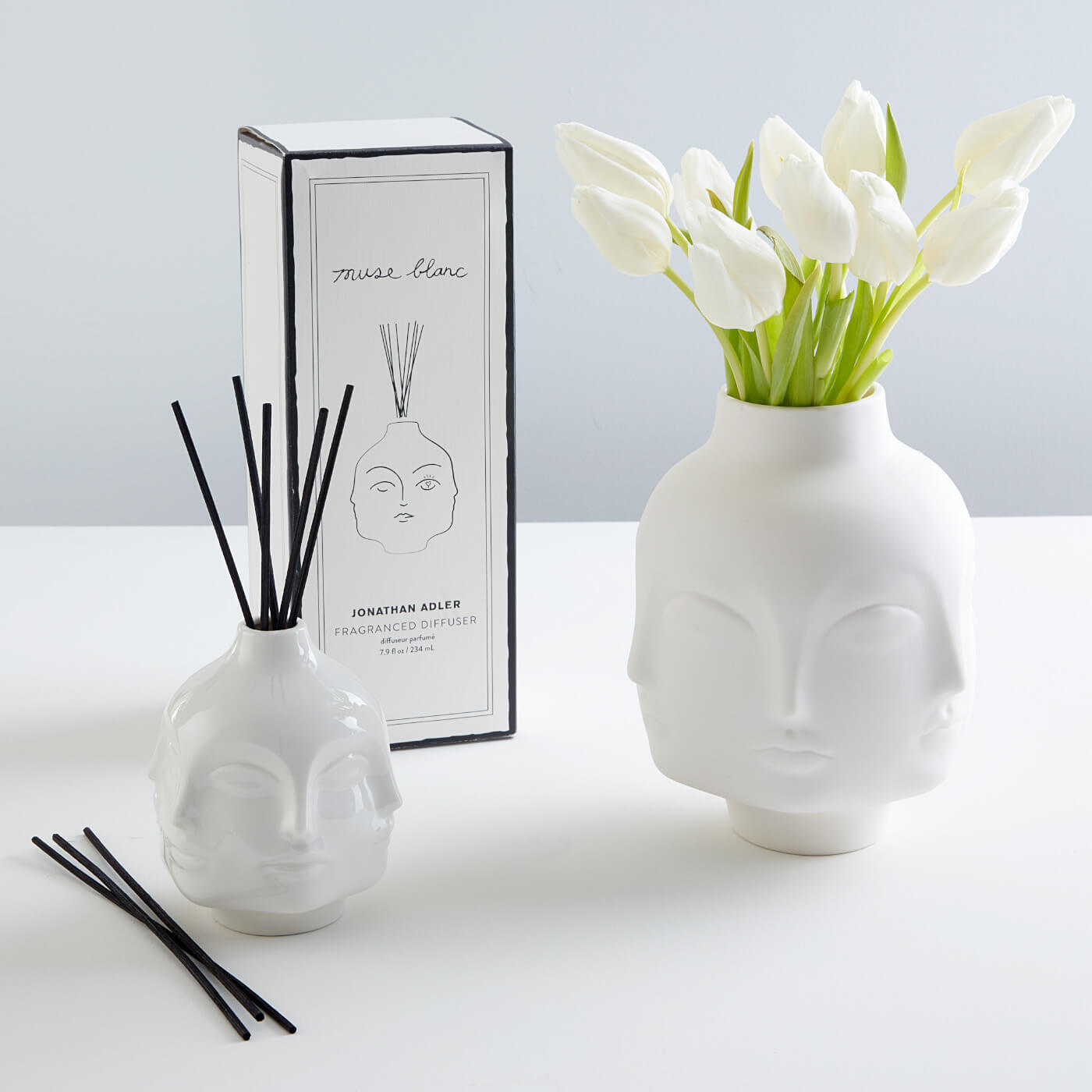 Dora Maar Vase - Elegant Ceramic Flower Vase for Home Decor, Wedding Centerpiece & Gift Idea | Perfect for Living Room, Dining Table & Office Desk Decorations