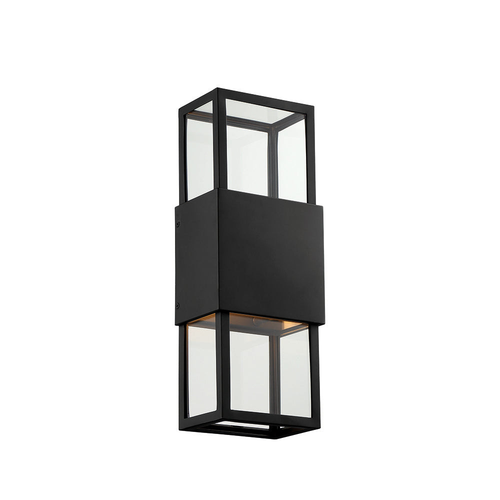 Evan 2-Light Outdoor Wall Sconce - Copper Finish - Weatherproof Exterior Lighting for Porch, Patio, Garage & Garden - Modern Wall Mount Light Fixture