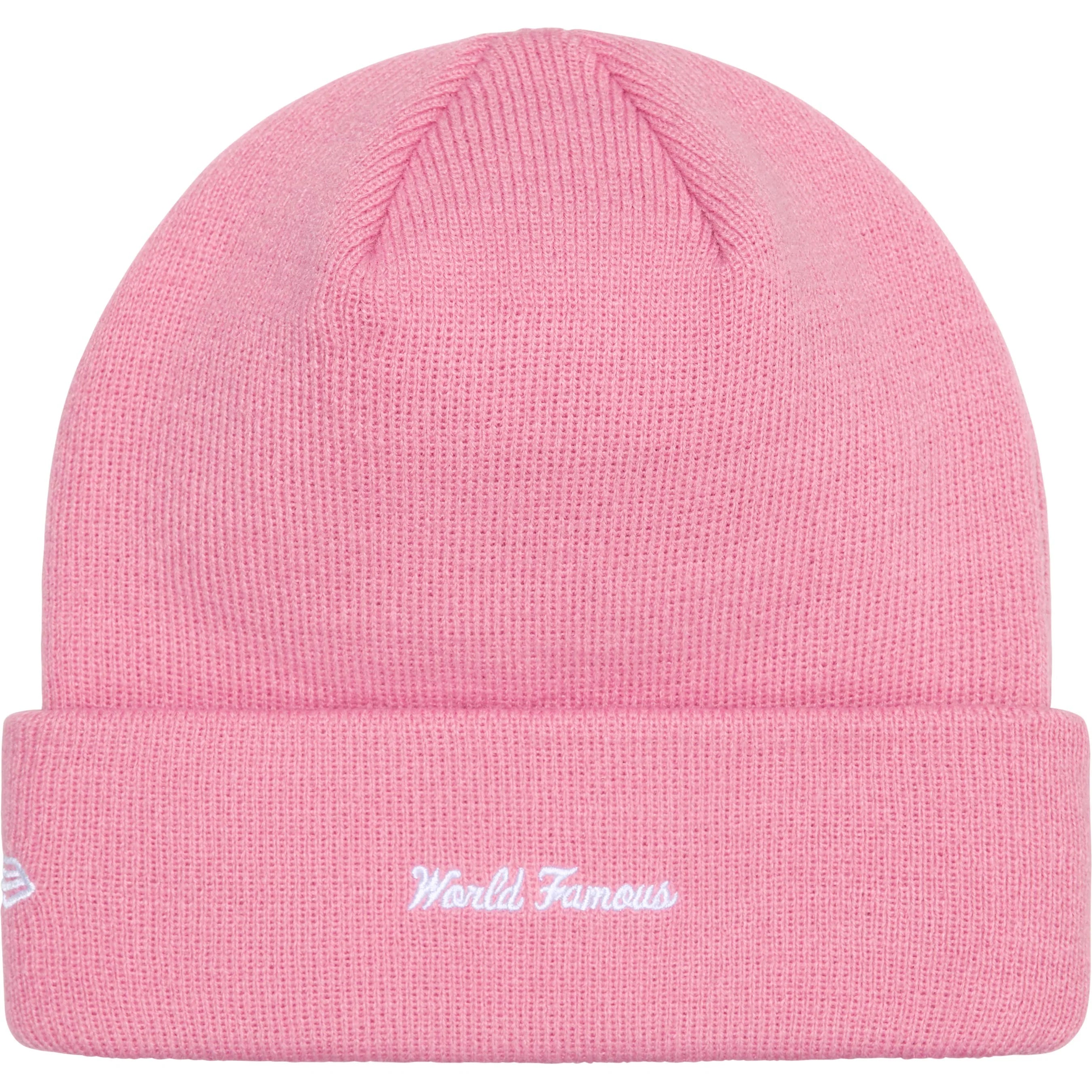 Supreme New Era® Box Logo Beanie - Soft Winter Hat for Men & Women - Warm Fleece Lined Skull Cap - Perfect for Cold Weather, Streetwear Fashion & Outdoor Activities