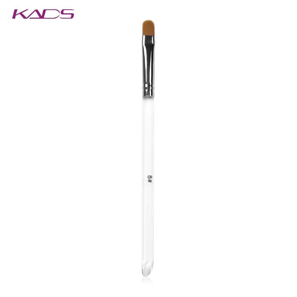 KADS Professional Nail Extension Gel Kit - All-in-One French Manicure Set with 4 Gels, Nail Tips & #8 Brush | Salon-Quality Nail Enhancement for DIY & Professional Technicians | Perfect for Home Use, Bridal Nails & Special Occasions