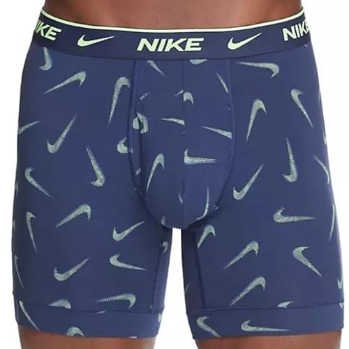 Vibe Swoosh Print Blue
