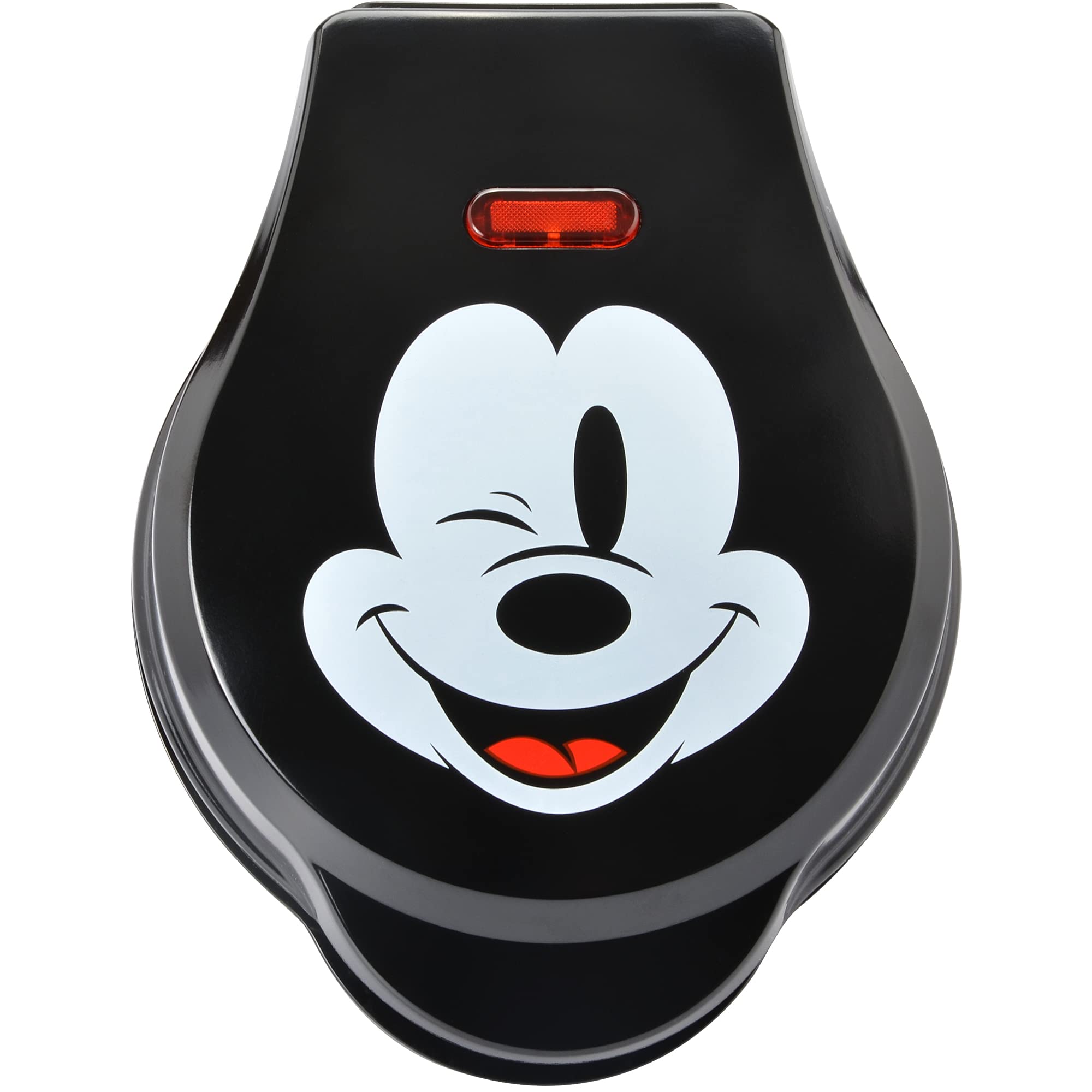 Disney Mickey Mouse 4-Inch Mini Waffle Maker for Kids - Cute Breakfast Maker with Non-Stick Surface - Perfect for Pancakes, Waffles & Sandwiches at Home, School or Parties
