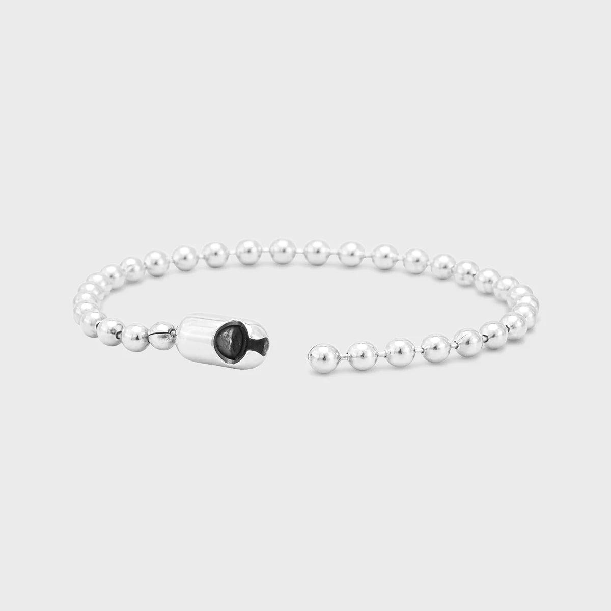 Trendy Art Poplock Ball Chain Bracelet for Women - Adjustable Fashion Jewelry Gift for Daily Wear & Special Occasions