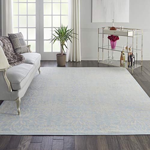 Ivory/Light Blue