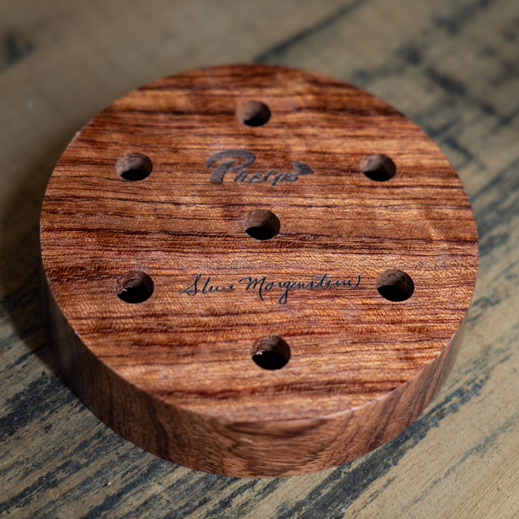 Premium Morgenstern Signature Bubinga Red Slate Turkey Pot Call - Realistic Turkey Sounds for Hunting, Ideal for Spring & Fall Seasons - Perfect for Wooded Areas and Open Fields