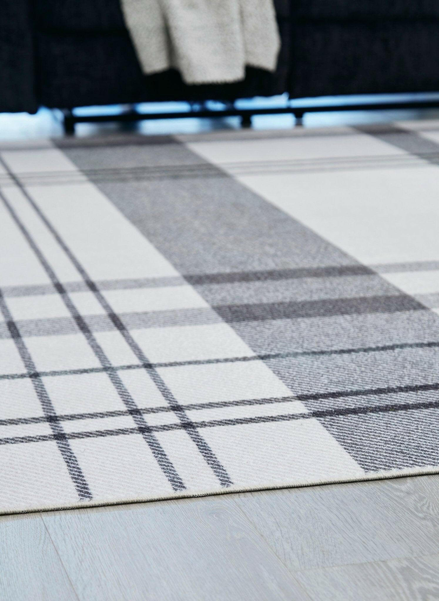 Premium 5' x 7' Area Rug R405912 - Soft Modern Non-Slip Living Room Carpet for Home Decor | Perfect for Bedroom, Dorm & Office Flooring