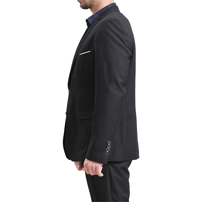 Classic Black Blazer for Women - Slim Fit Two Button Formal Jacket for Office, Business Meetings & Special Occasions