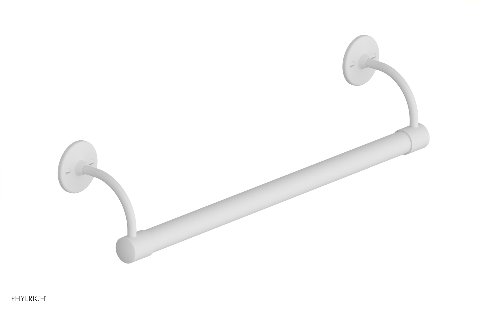 Jamestown 18-Inch Towel Bar - 165mm x 70mm - Bathroom Towel Rack for Spa, Hotel & Home Decor - Stainless Steel Wall Mounted Towel Holder for Hand & Bath Towels