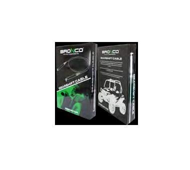 Bronco Products AT-05376 Heavy Duty Gear Shift Cable Replacement for Ford Trucks - Perfect for Off-Roading, Towing & Performance Upgrades