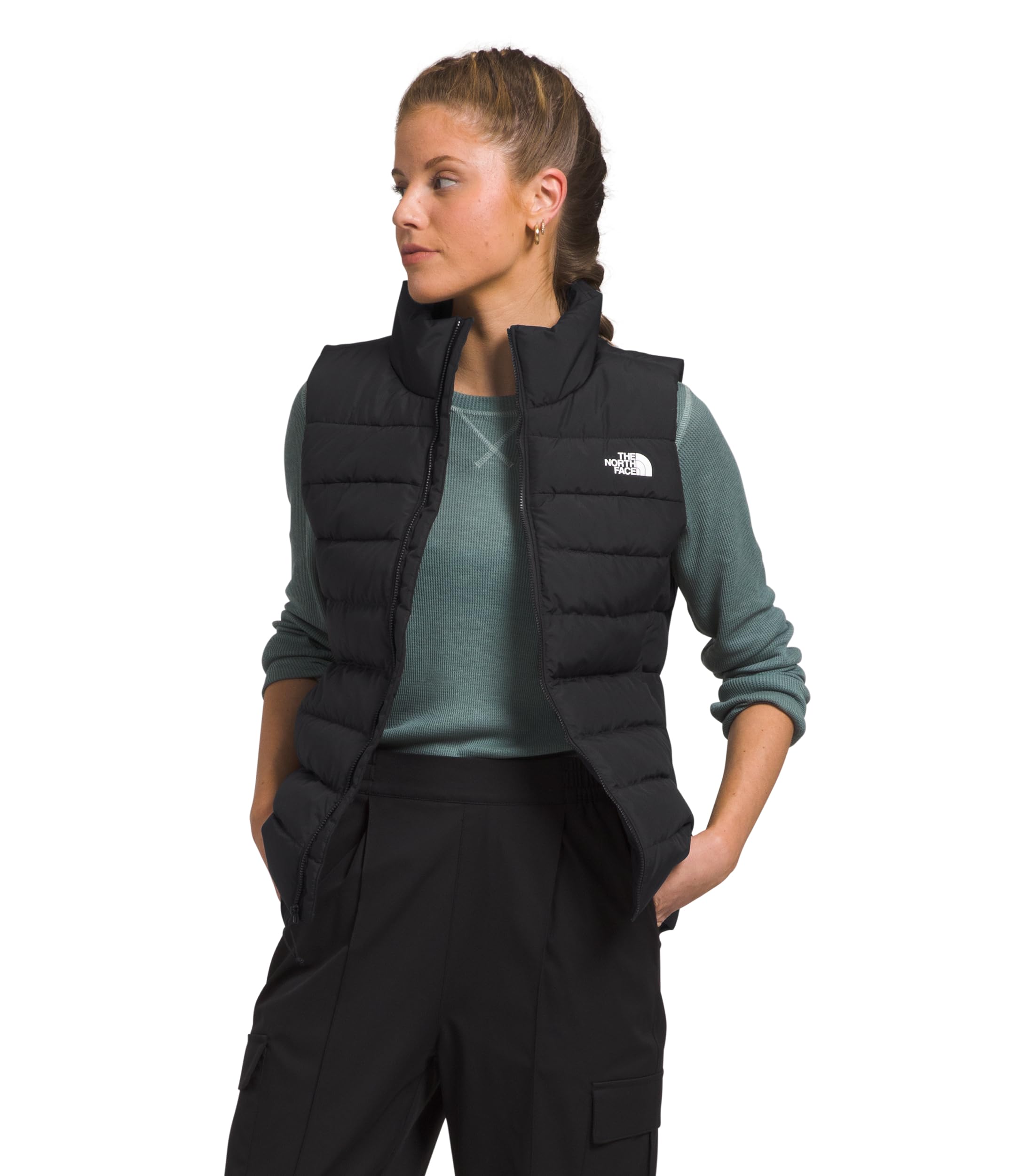 The North Face Aconcagua 3 Women's Lightweight Packable Down Vest - Winter Warmth for Hiking, Travel & Outdoor Activities