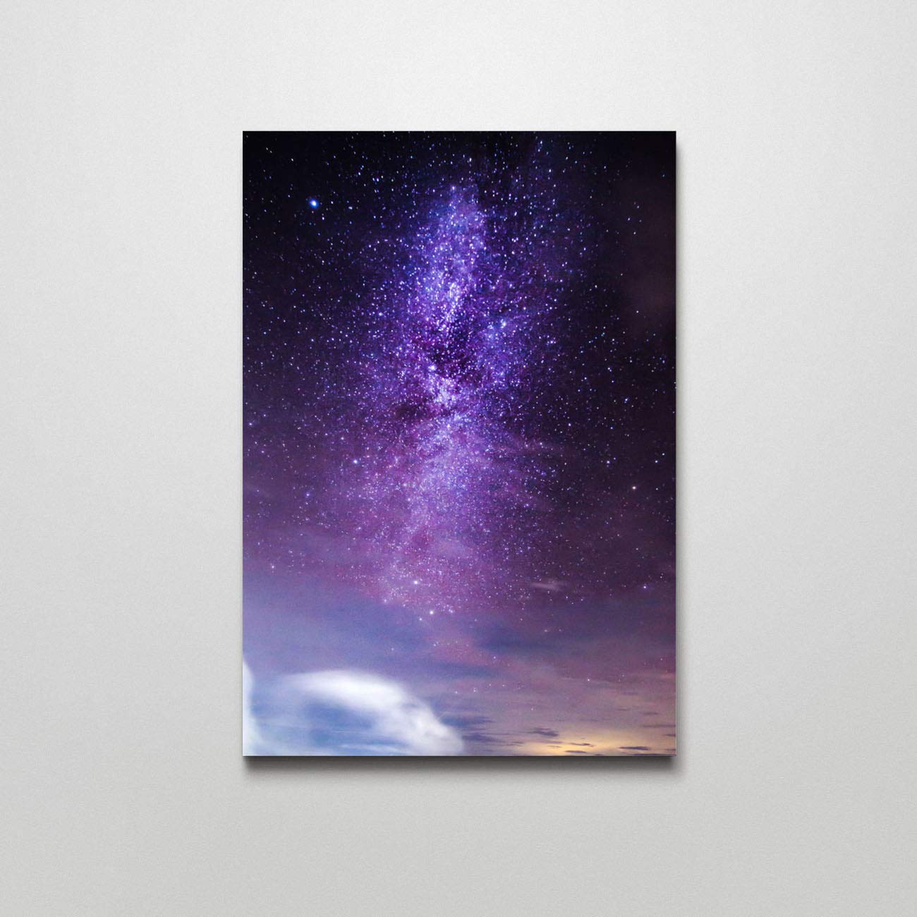 Orion Star Night Modern Canvas Wall Art - 16x24 Inch Dark Night Sky Painting for Home & Office Decor - Perfect for Living Room, Bedroom & Study Wall Decoration