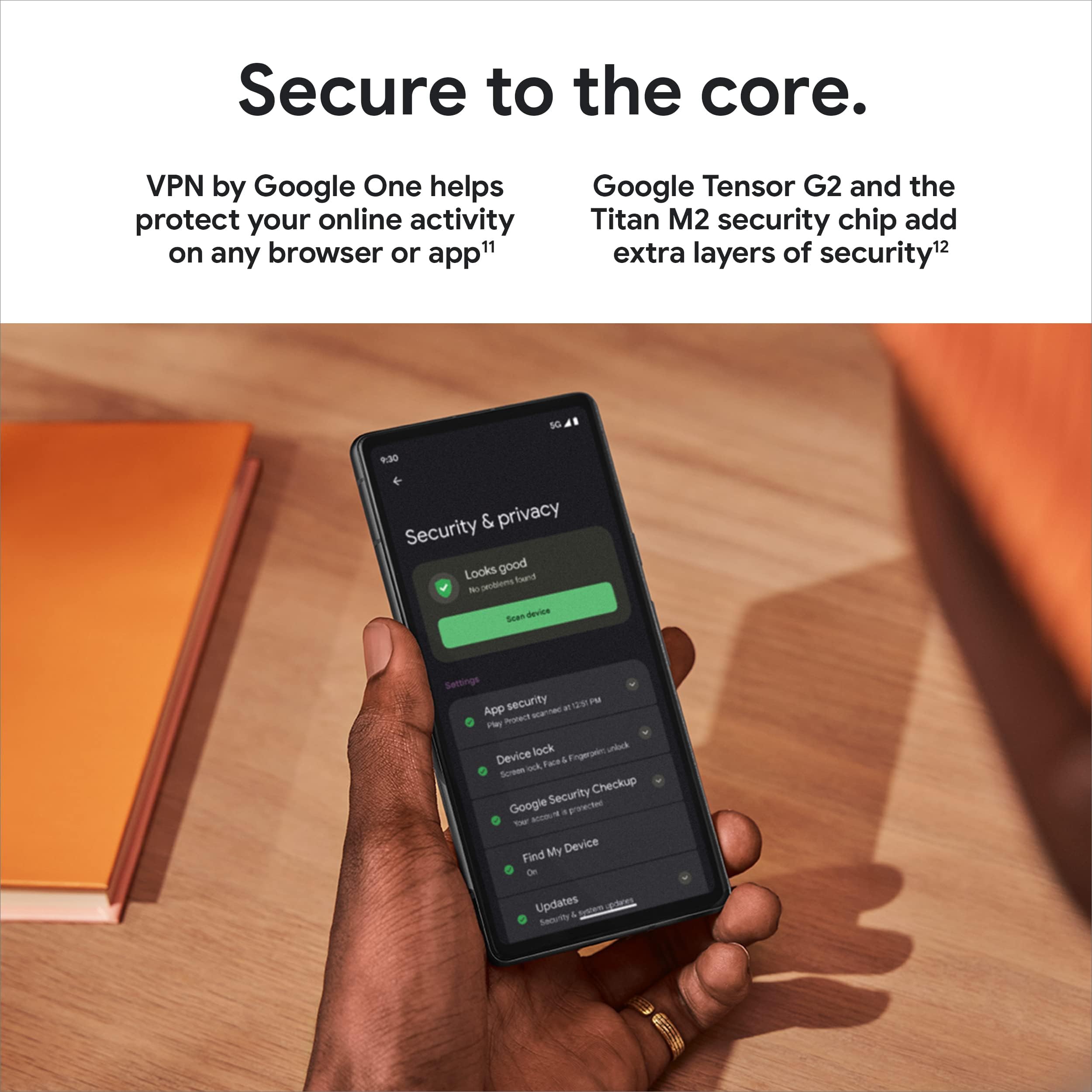 Google Pixel 7a Unlocked Android Smartphone - 128GB Charcoal - Wide Angle Camera & 24-Hour Battery Life - Perfect for Travel Photography & All-Day Productivity