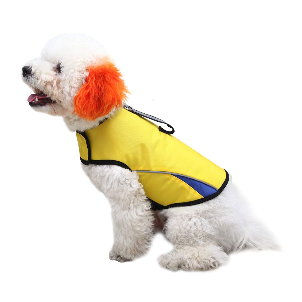 Calming Anxiety Vest for Small Dogs - Thunder Shirt with D-Ring & Training Handle - Reduce Stress During Storms, Fireworks & Travel - Perfect for Nervous Pets