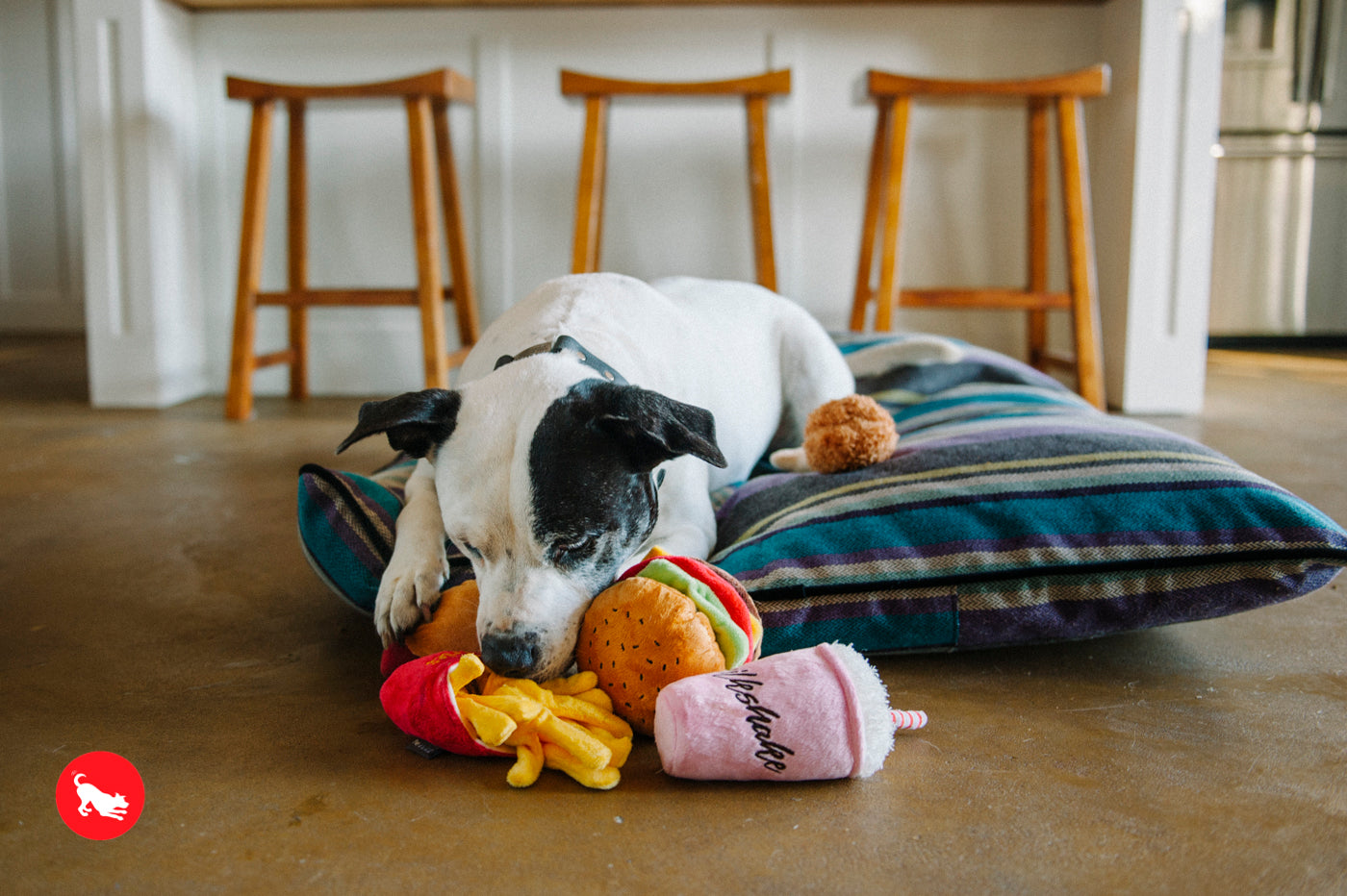 American Classic® Dog Plush Toy - La Malteada Chew-Resistant Stuffed Animal for Dogs | Pet P.L.A.Y. | Perfect for Playtime, Cuddling & Training