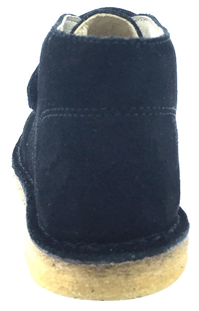 Naturino Kids' Chukka Desert Boots - Black Suede Leather Casual Shoes for Boys & Girls | Perfect for School, Outdoor Play & Everyday Wear