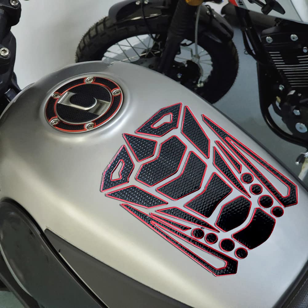 Motorcycle Tank Protector Sticker - Self-Adhesive Scratch Repair for Motorbike Styling & Protection - Perfect for Bike Customization & Hood Protection