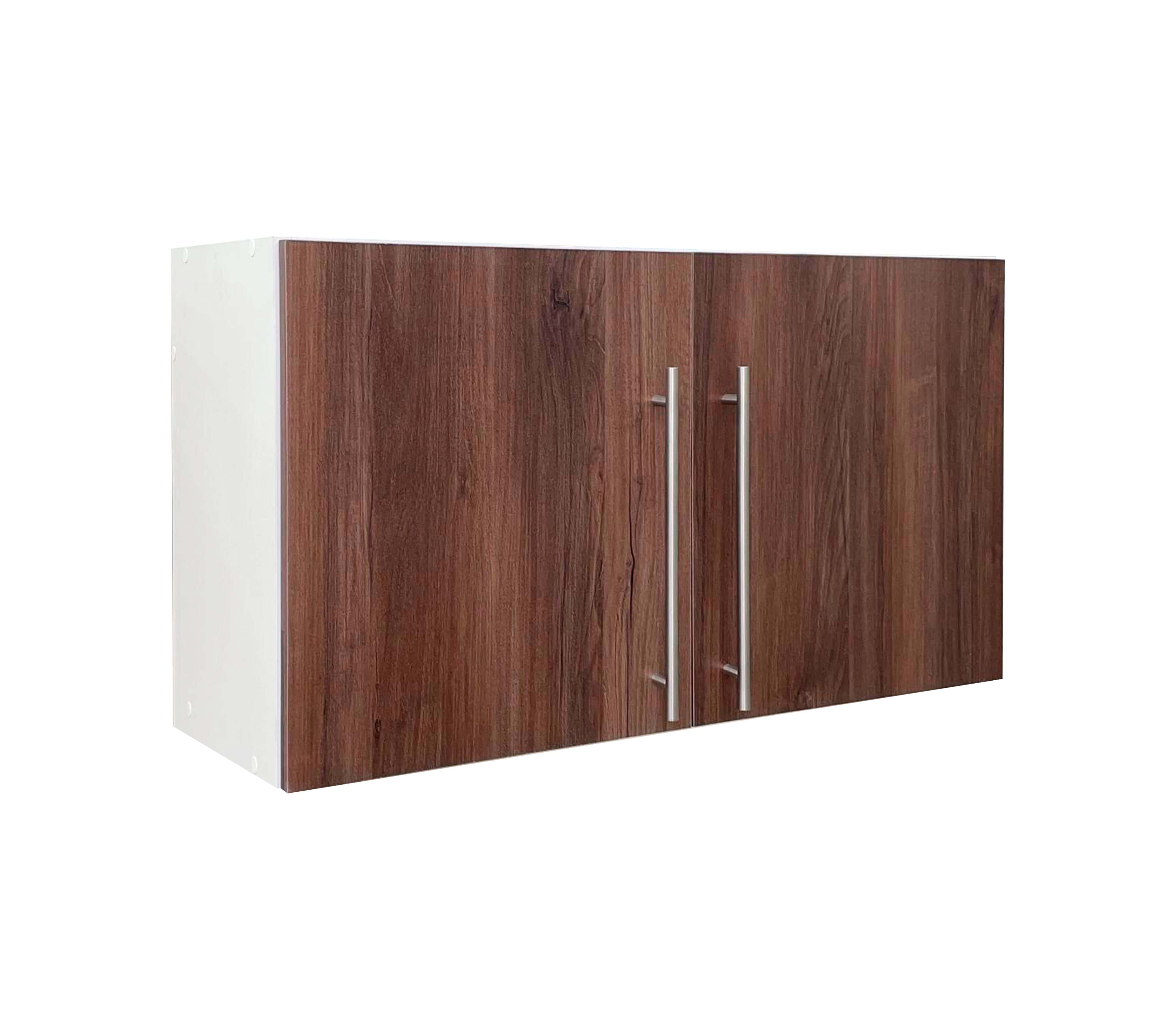 2-Door Wall Mounted Kitchen Cabinet with Adjustable Shelves - Space Saving Storage for Dishes, Spices & Cookware - Perfect for Small Kitchens & Apartments