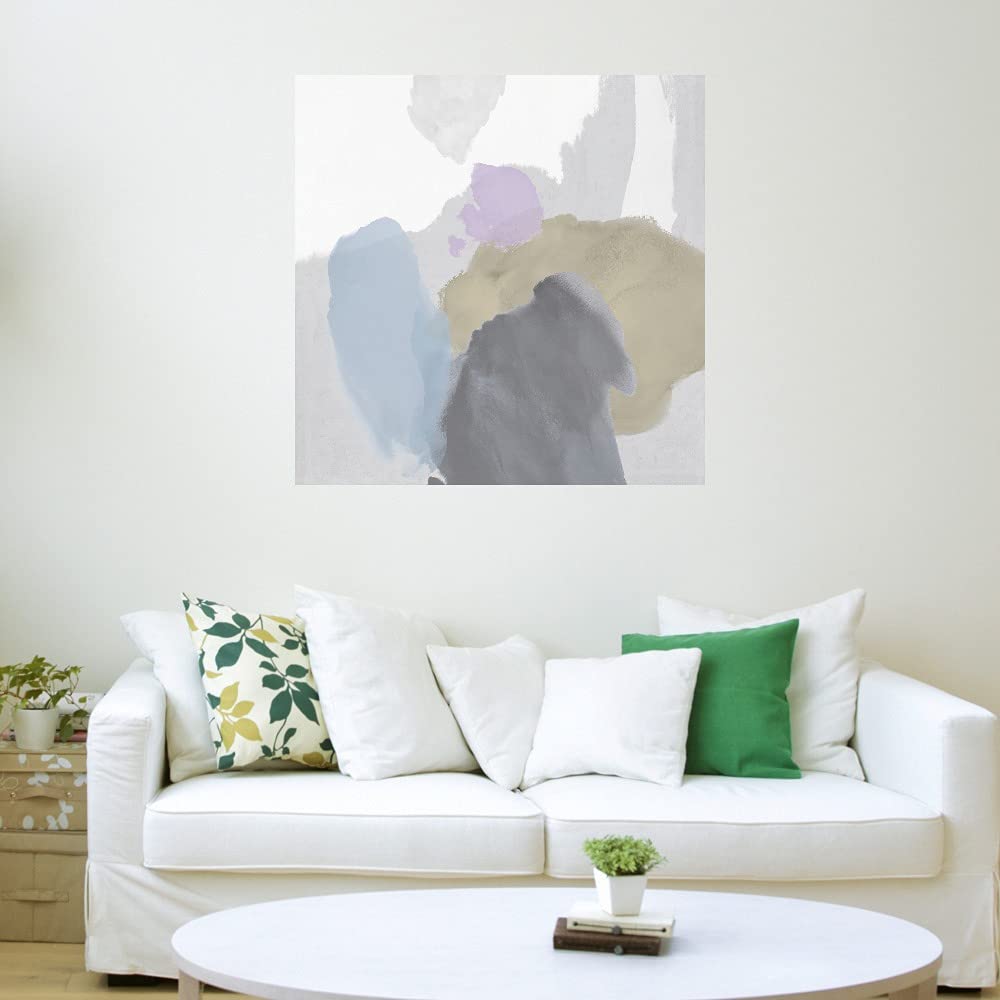 Paul Duncan Fine Art Canvas Wall Decor - 22x22 Inch Chroma Brush Painting for Living Room, Bedroom & Office - Ready to Hang Canvas Artwork - Perfect for Home Decor, Gifts & Interior Design