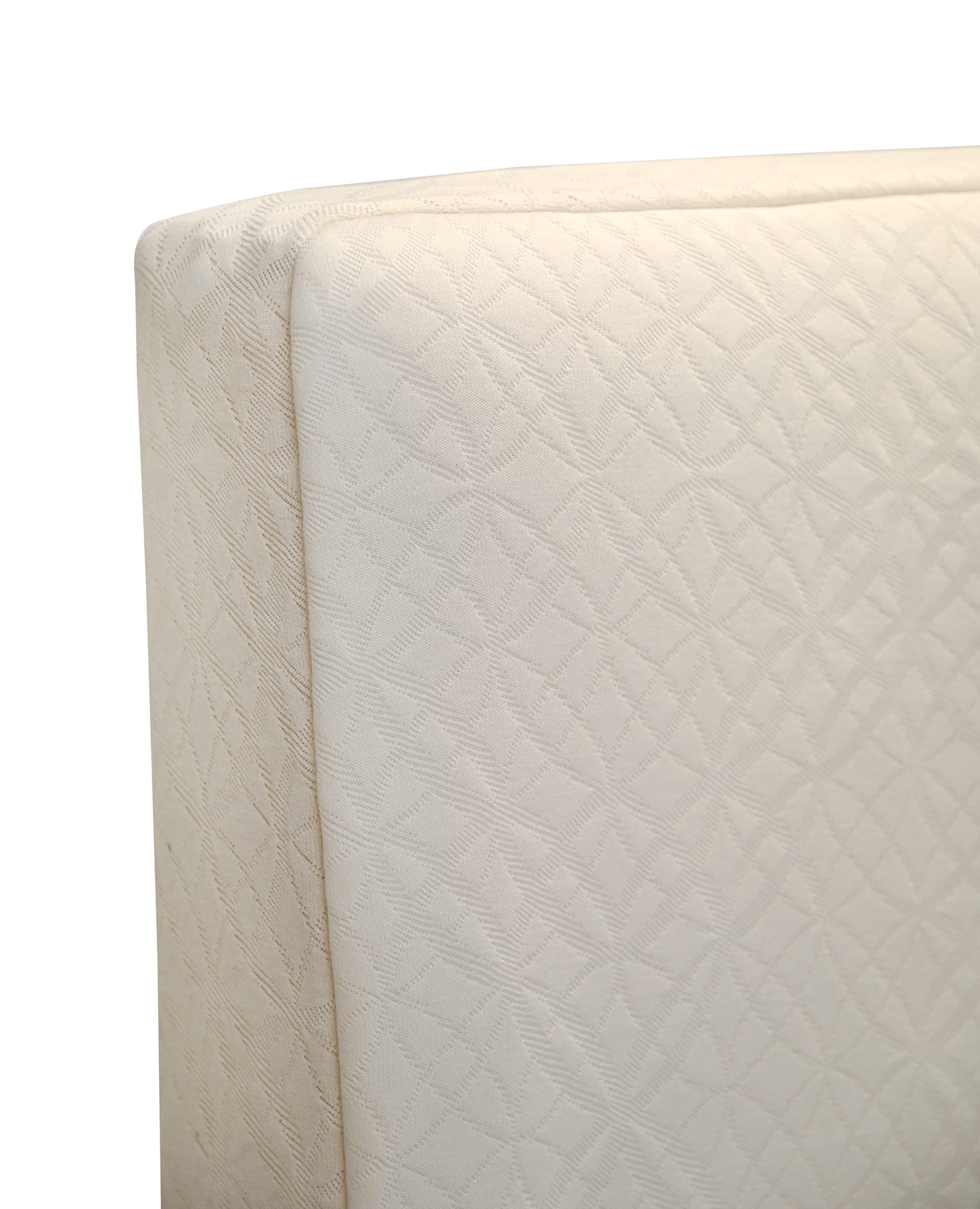 Naturepedic Organic Waterproof Crib Mattress Cover - Hypoallergenic, Breathable & Absorbent Baby Mattress Protector - Fitted Ivory Removable Pad for Toddler Bed - Perfect for Nursery, Daycare & Travel Use