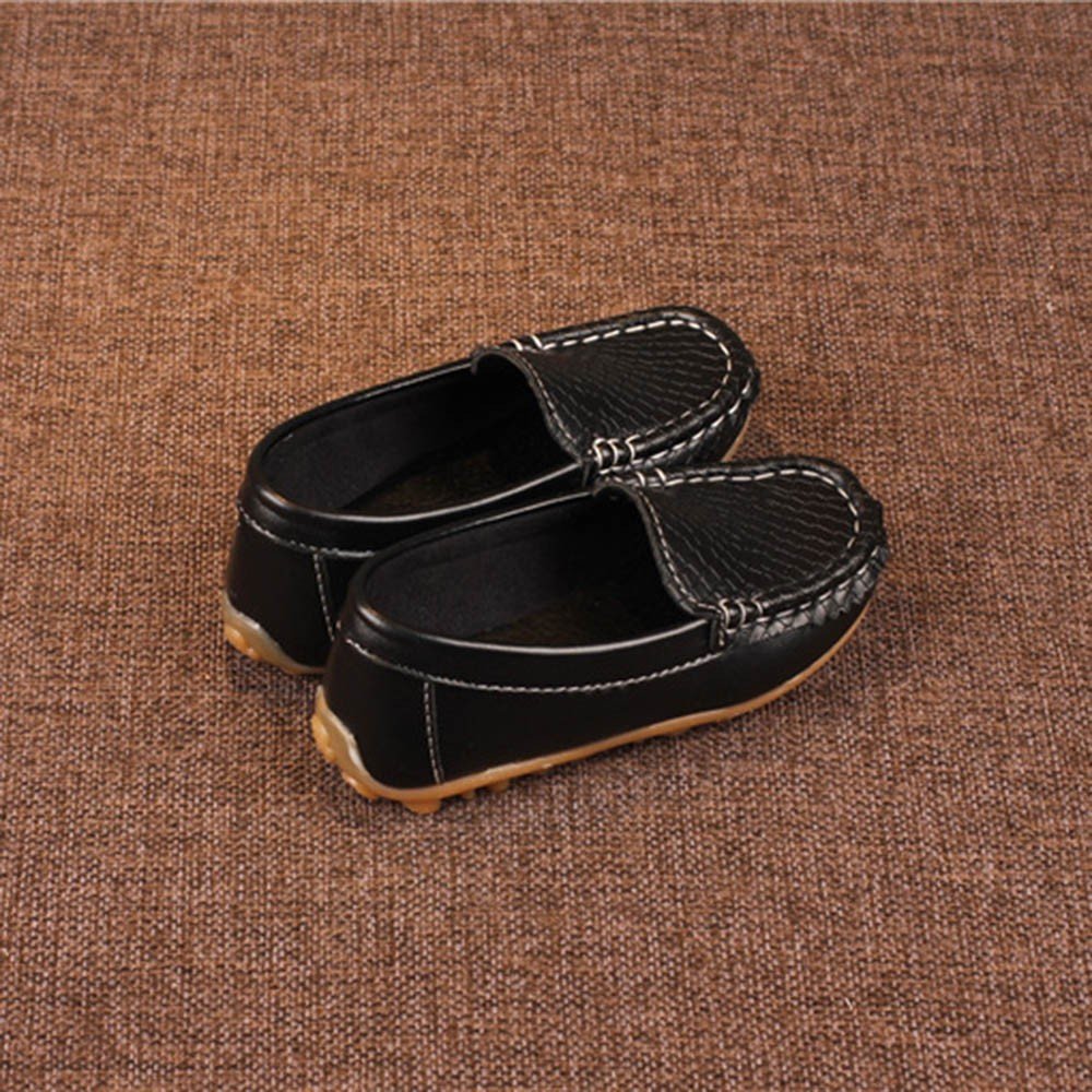 Boys Girls Slip-On Loafers - Soft Casual Boat Shoes for Toddlers - Perfect for School & Play