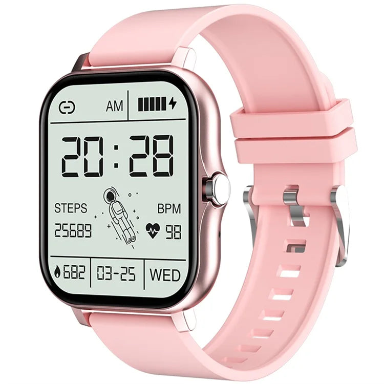 Pink-Rubber Strap